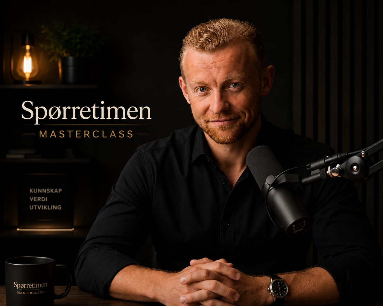 Spørretimen Masterclass – Jan Sindre i studio