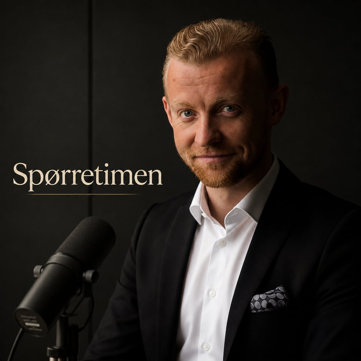 Jan Sindre Heltne, programleder i Spørretimen